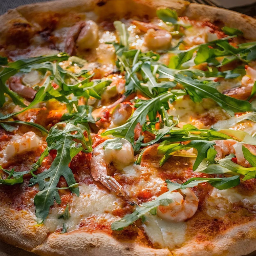 Pizza Scampi