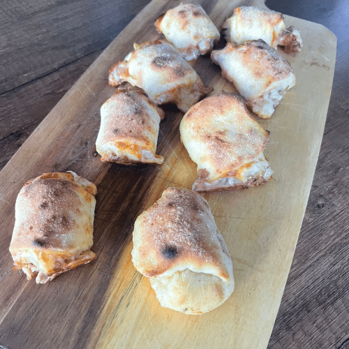 Pizzabrötchen Sucuk