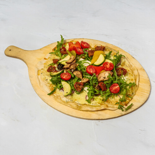 Gemüse Flammkuchen