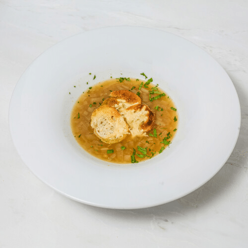 Zwiebel-Suppe