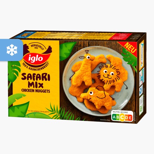 Iglo Safari Mix Chicken Nuggets 250g