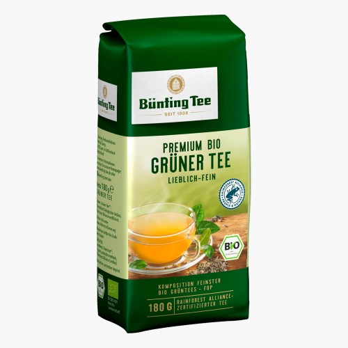 Bünting Tee Bio Grüner Tee 180g