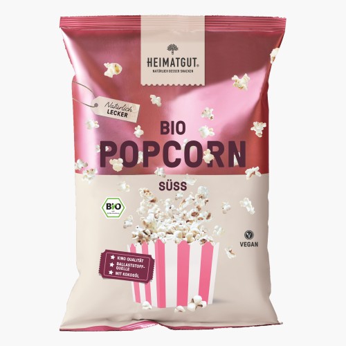 Heimatgut Bio Popcorn Süß 90g