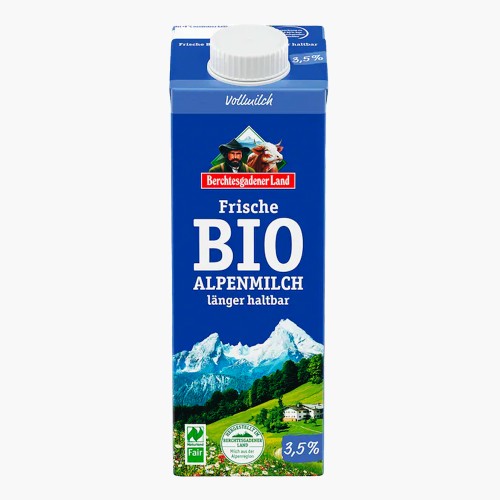 Bercht. Land Frische Bio Alpenmilch 3,5% 1l
