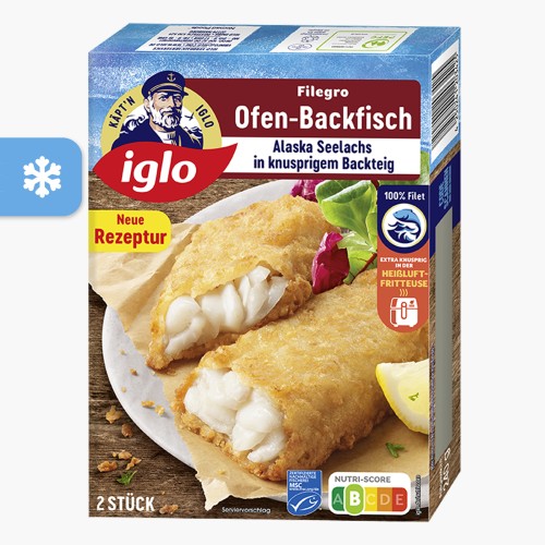 Iglo Filegro Ofen-Backfisch 240g