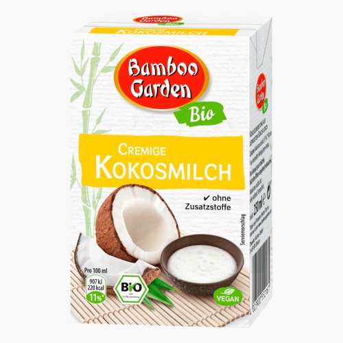 Bamboo Garden Bio Kokosmilch 250ml