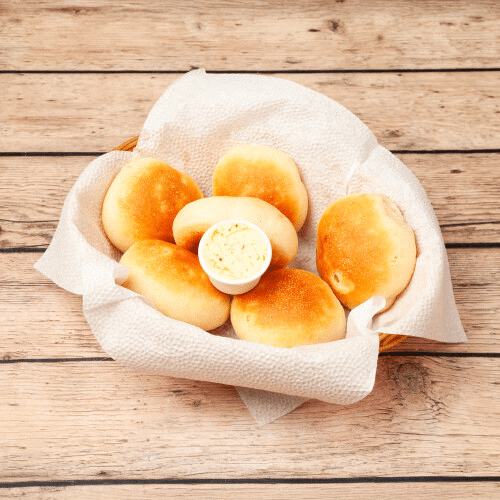 Pizzabrötchen mit Kräutercreme