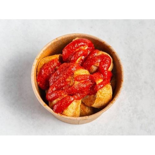 Currywurst vom Hvl. Apfelschwein (ohne Darm)