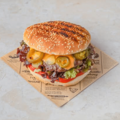 Chili Cheeseburger100g