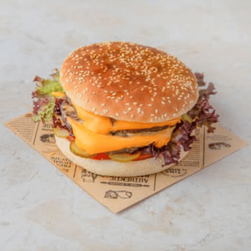Doppel Cheeseburger100g