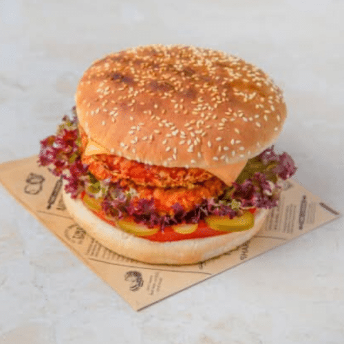 Doppel Chicken Burger