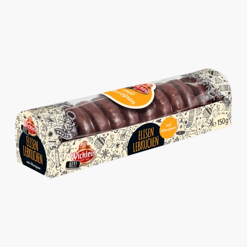 Wicklein Mini Elisen Lebkuchen Marzipan Schoko 150g