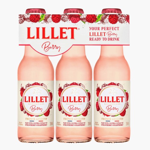 Lillet Berry Ready To Drink 3x0,2l (10,3% vol.)