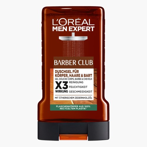 L'Oréal Men Expert Duschgel & Shampoo Barber Club mit holzigem Duft 250ml