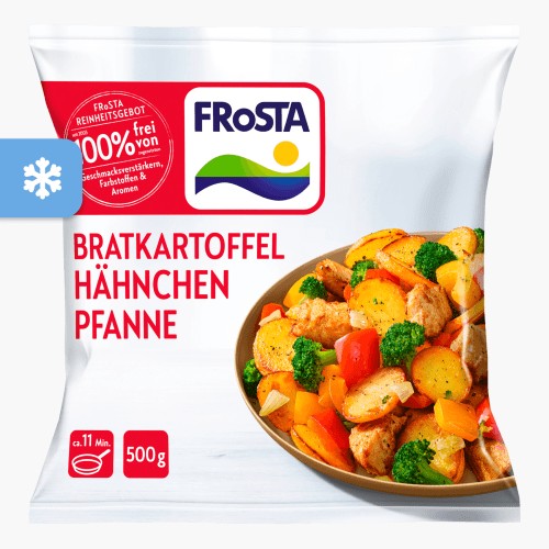 Frosta Bratkartoffel-Hähnchenpfanne 500g