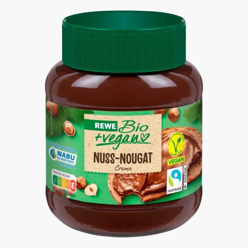 Rewe Bio + Vegan Nuss-Nougat-Creme 400g
