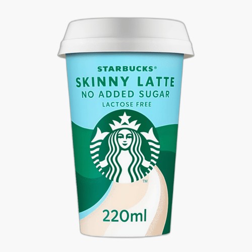 Starbucks No Added Sugar Latte Eiskaffee 220ml