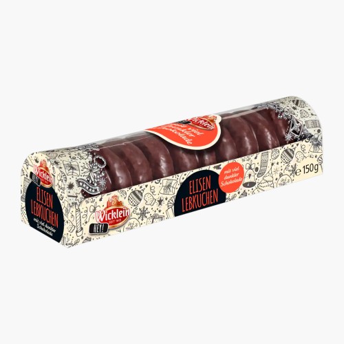 Wicklein Mini Elisen Lebkuchen dunkle Schokolade 150g