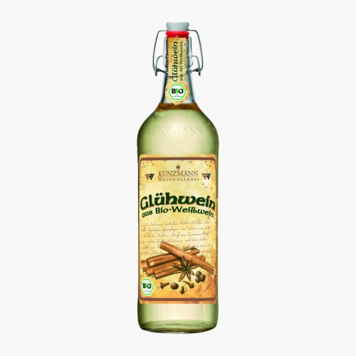 Kunzmann Glühwein aus Bio-Weißwein 1l (9% vol.)