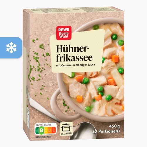 Rewe Beste Wahl Hühnerfrikassee 450g (2 Portionen)