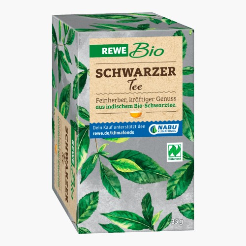Rewe Bio Schwarzer Tee 35g (20 Beutel)