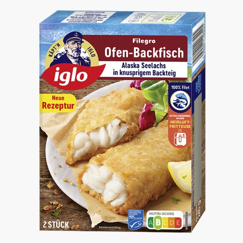 Iglo Filegro Ofen-Backfisch 240g
