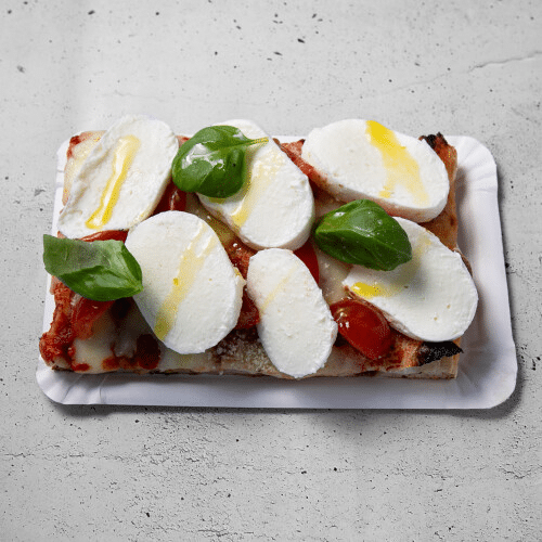 Pizzastück Pachino e Bufala