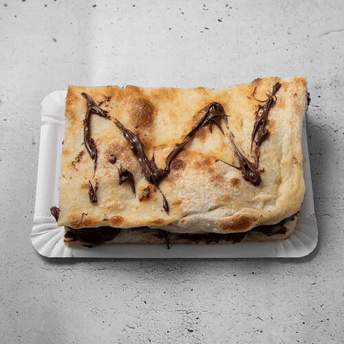 Pizzastück Nutella