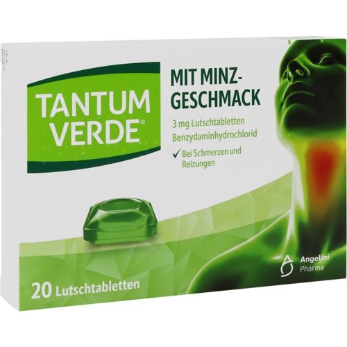 Tantum Verde 3mg mit Minzgeschmack 20 Stück