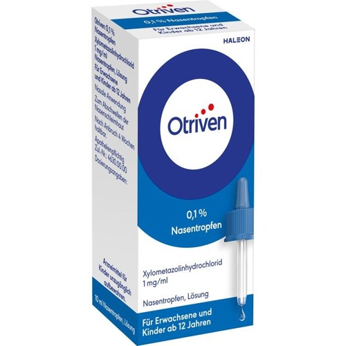 OTRIVEN 0.1% NASENTROPFEN 10 Milliliter