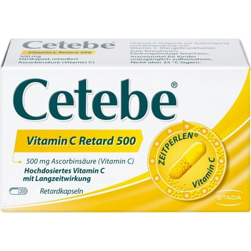 Cetebe Vitamin C Retard 500 120 Stück