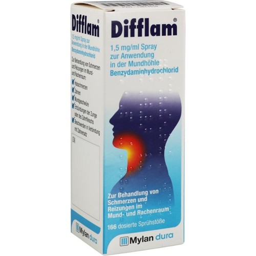 Difflam 1.5 mg/ml Spray zur Anw. i. d. Mundhöhle 30 Milliliter