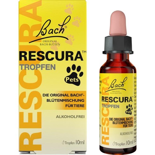 Bachblüten Original Rescura Pets Tro alkoholfrei 10 Milliliter