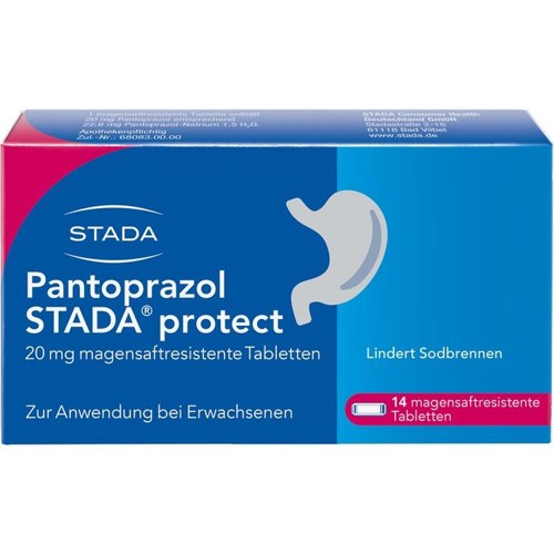 Pantoprazol STADA protect 20mg magensaftres.Tabl. 14 Stück