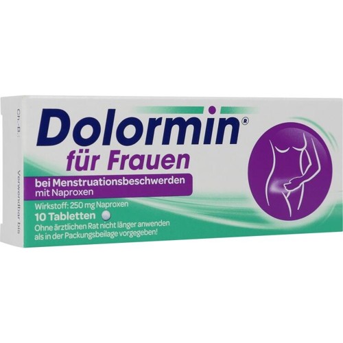 Dolormin f.Frauen bei Menstr.beschw. m. Naproxen 10 Stück