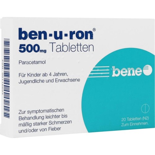 ben-u-ron 500mg Tabletten 20 Stück