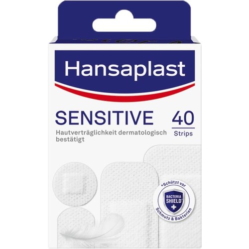 Hansaplast Sensitive Pflaster Hypoallergen 40 Str 40 Stück