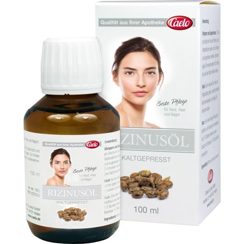 Rizinusöl kaltgepresst Caelo HV-Packung 100 Milliliter