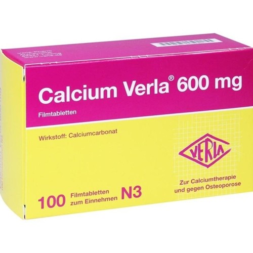 Calcium Verla 600mg 100 Stück