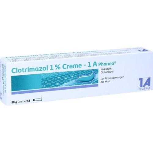 Clotrimazol 1% Creme - 1 A Pharma 50 Gramm