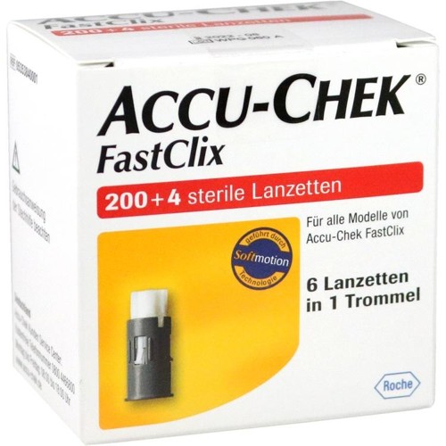 Accu-Chek Fastclix Lanzetten 204 Stück