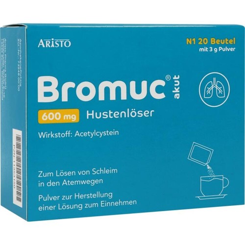 Bromuc akut 600mg Hustenlöser 20 Stück