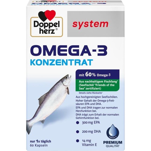 Doppelherz Omega-3 Konzentrat system 60 Stück