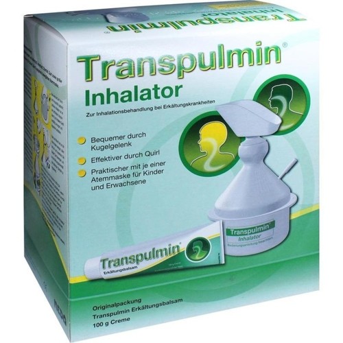 Transpulmin Erkältungsbalsam+Inhalator 100 Gramm