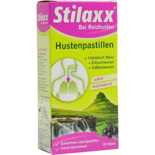 Stilaxx Hustenpastillen Isländisch Moos 28 Stück