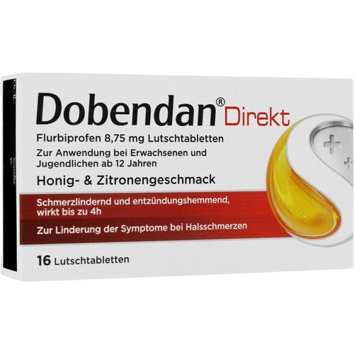 Dobendan Direkt Flurbiprofen 8.75 mg Lutschtabl. 16 Stück
