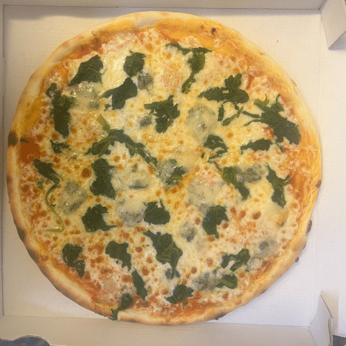 Pizza Spinaci e Gorgonzola