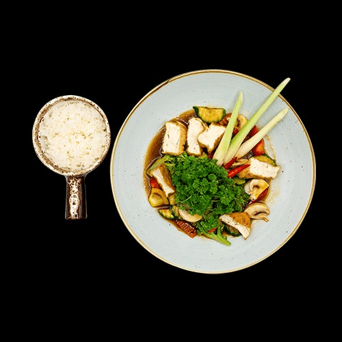 Tofu Xao Thap Cam