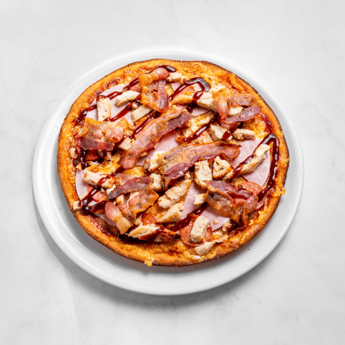 Pizza Bacon (pikant)