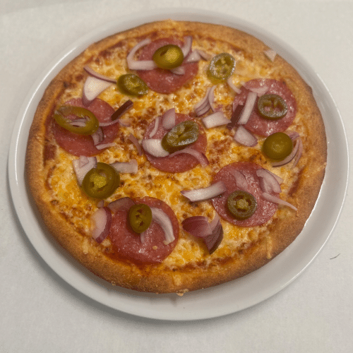 Pizza Diavolo (scharf, ca. Ø 26cm)